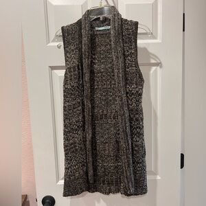 Maurices brown sweater vest. Size M